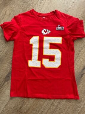 Nike Kids Red Kansas City Chiefs #15 Tee